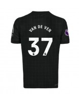 Moške Nogometnih dresov Tottenham Hotspur Micky van de Ven #37 Gostujoči 2025-26 Kratki rokavi Moške Nogometnih dresov Tottenham Hotspur Micky van de Ven #37 Gostujoči 2025-26 Kratki rokavi